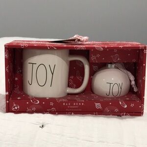 Rae Dunn Joy Cup & Ornament